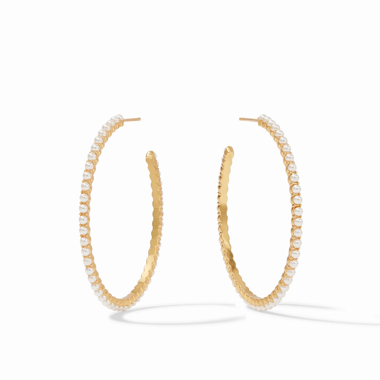 Juliet Hoop-Pearl-L