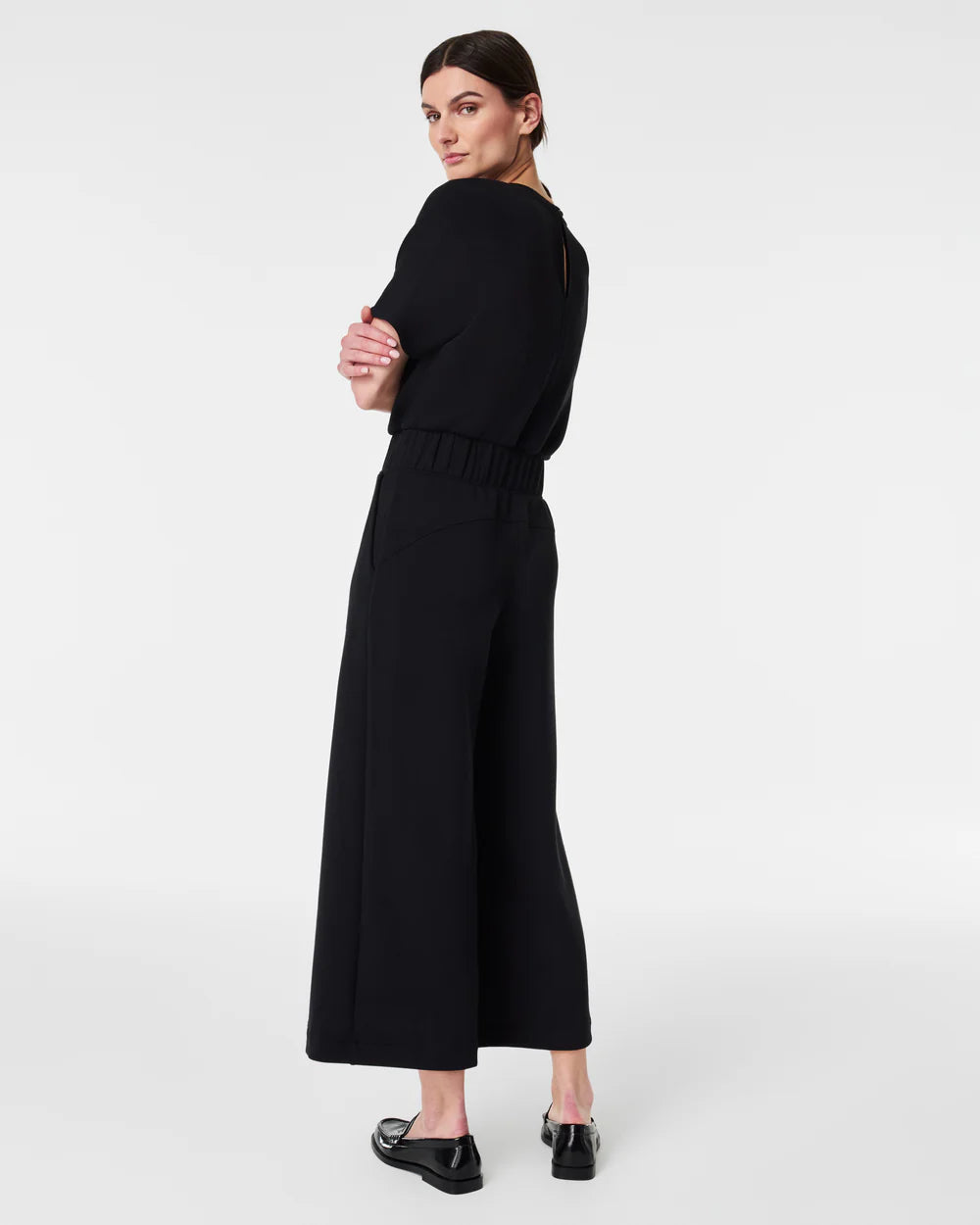 SPANX Airessentials Cropped Wide Leg Jumpsuit