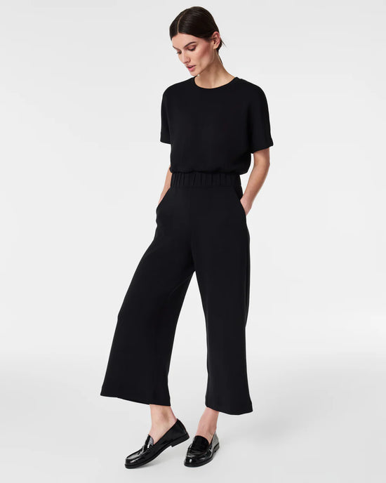 SPANX Airessentials Cropped Wide Leg Jumpsuit