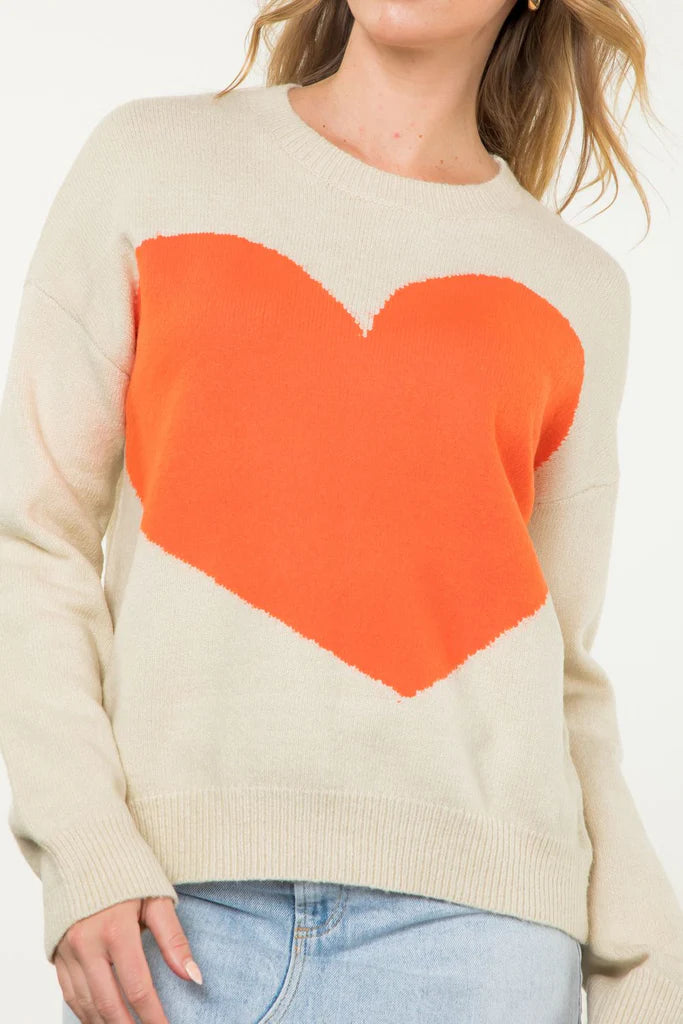 Knox Heart Sweater