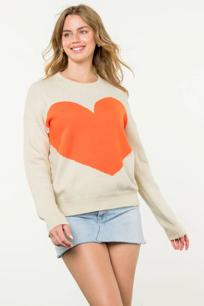 Knox Heart Sweater