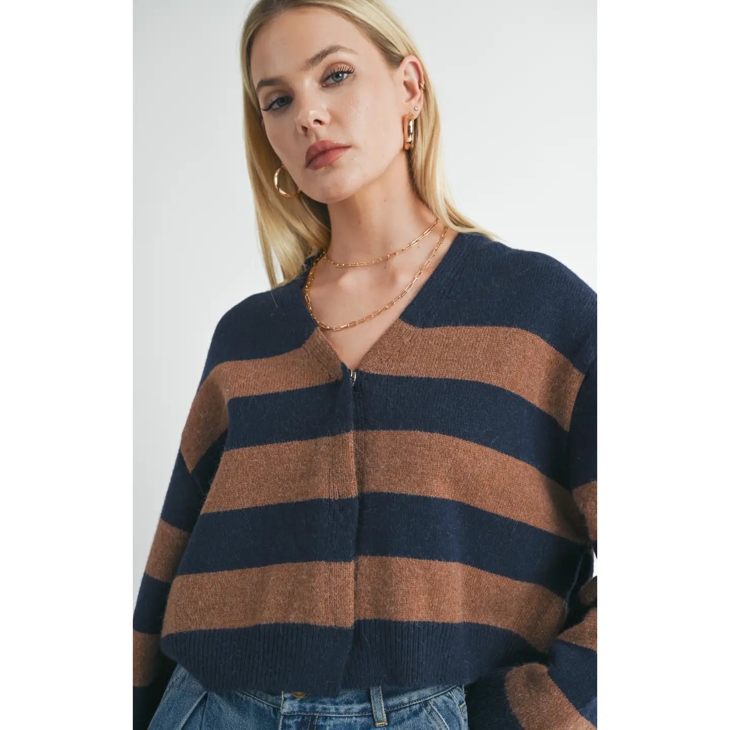 Liana Bold Stripe Cardi