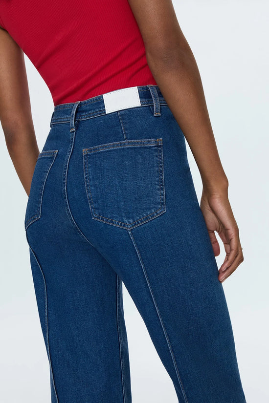 Load image into Gallery viewer, Pistola - Penny Ankle Pintuck High Rise Wide Leg- Country Club
