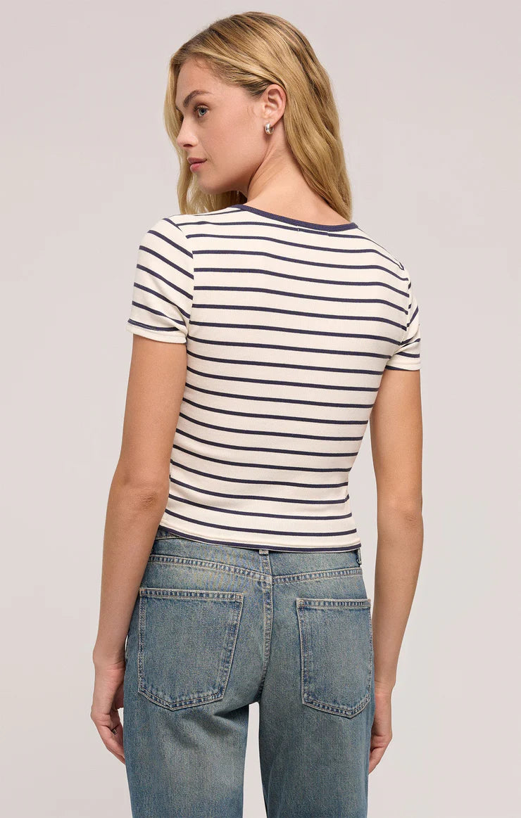 Saxton Striped Tee Supernova