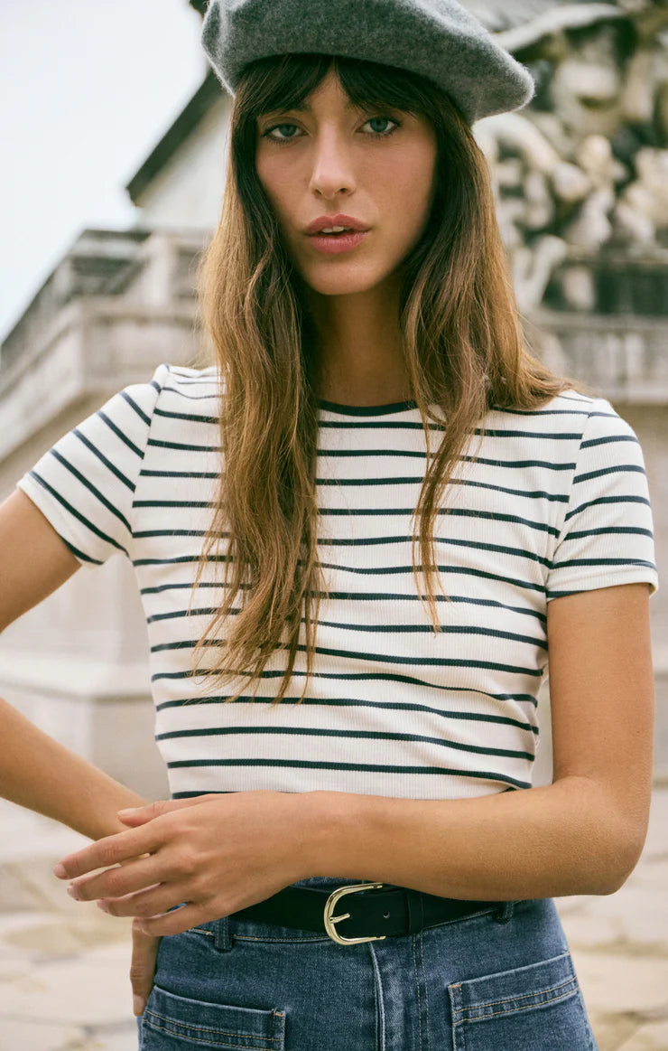 Saxton Striped Tee Supernova