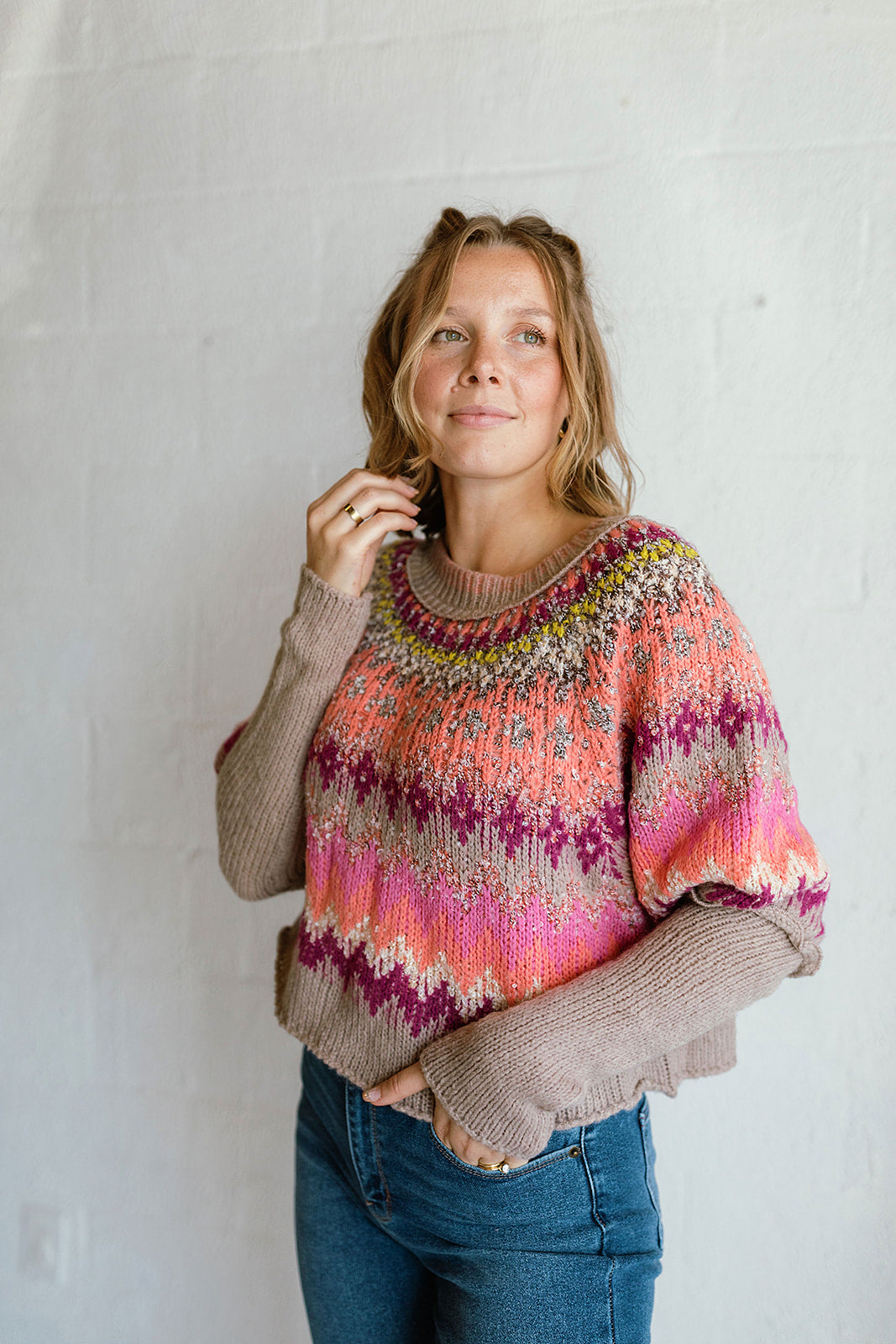Load image into Gallery viewer, Free People- Home for the Holidays Sweater
