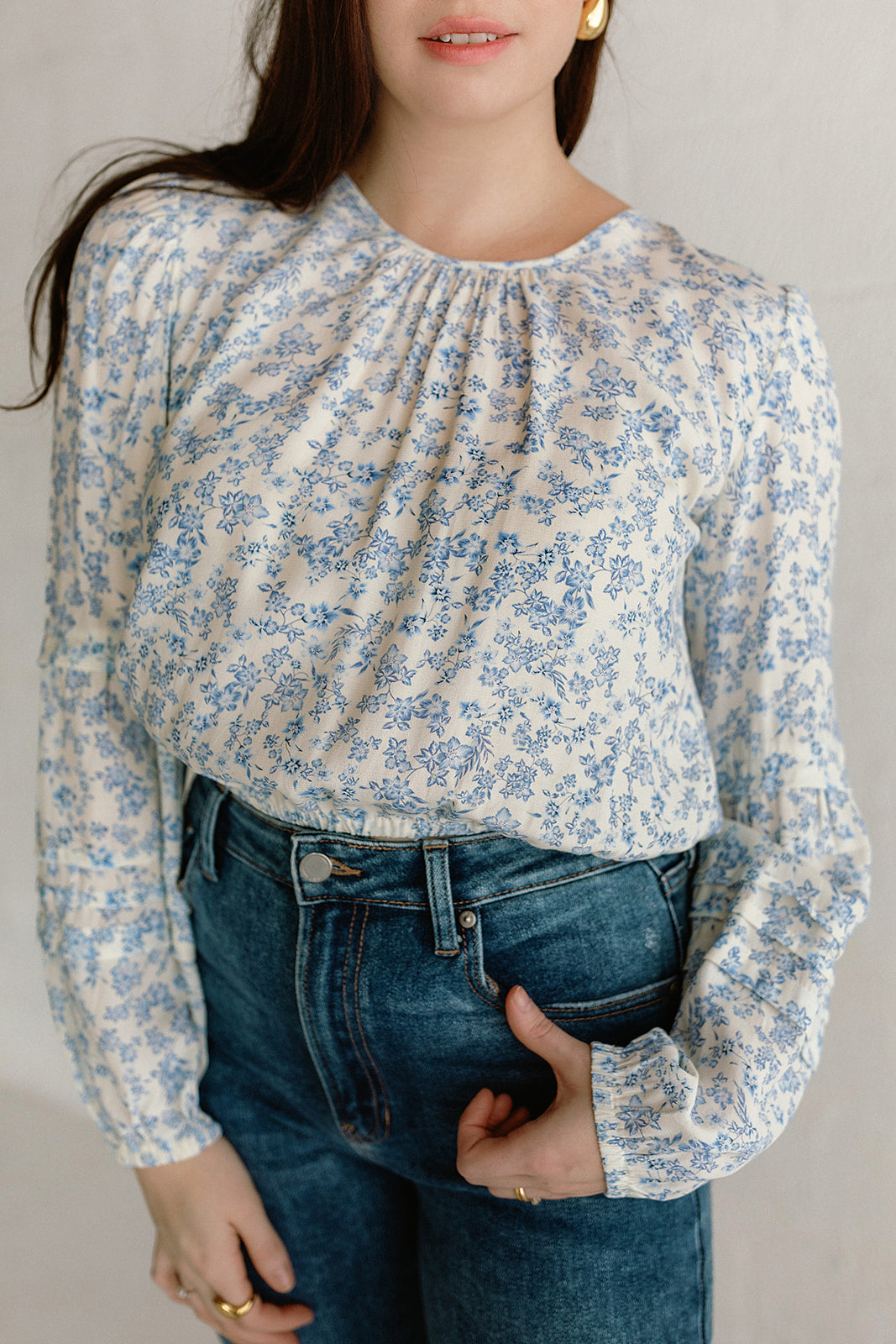 Nylah Tropez Floral Top