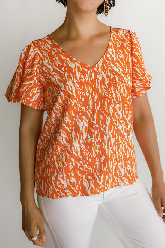 Tiger Tail Paisley Top