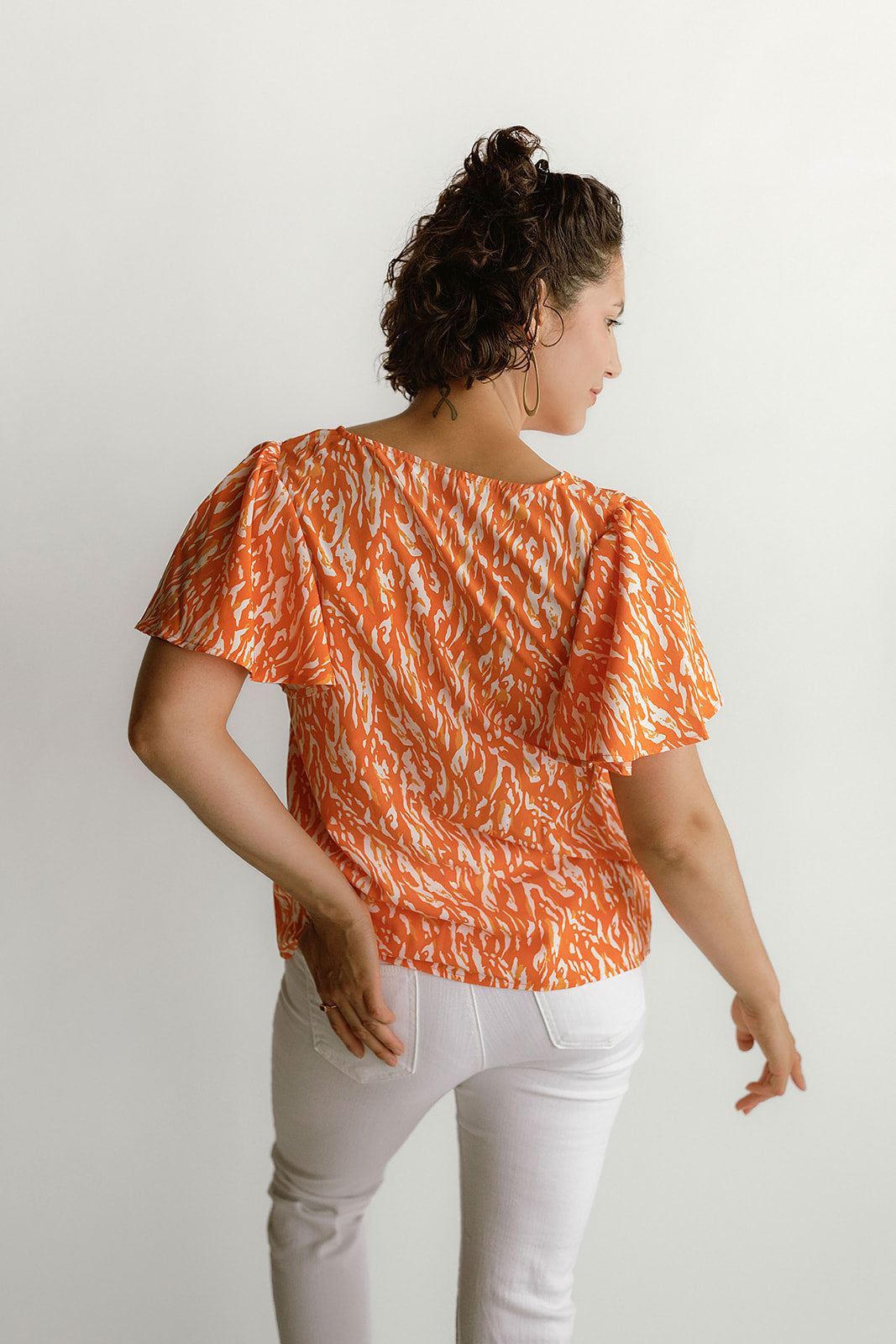 Tiger Tail Paisley Top