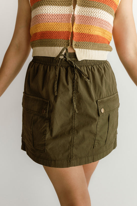 Cargo Pull On Skirt