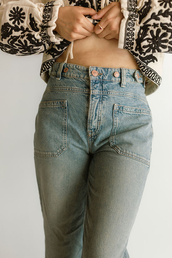 Free People- Palmer Cuffed Jean