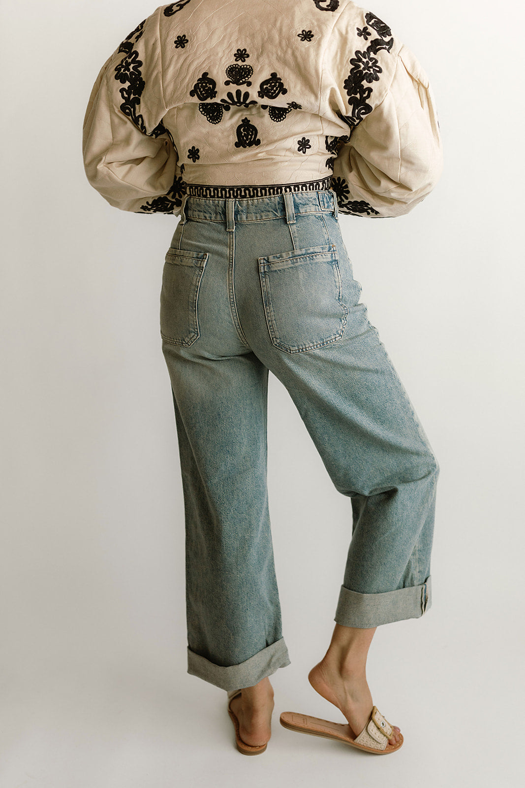 Free People- Palmer Cuffed Jean