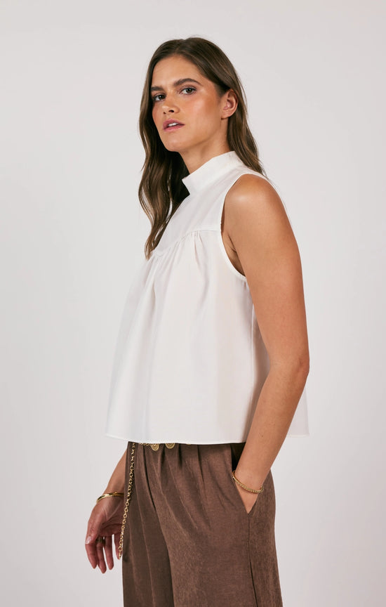 Stillness Mock Neck Tank