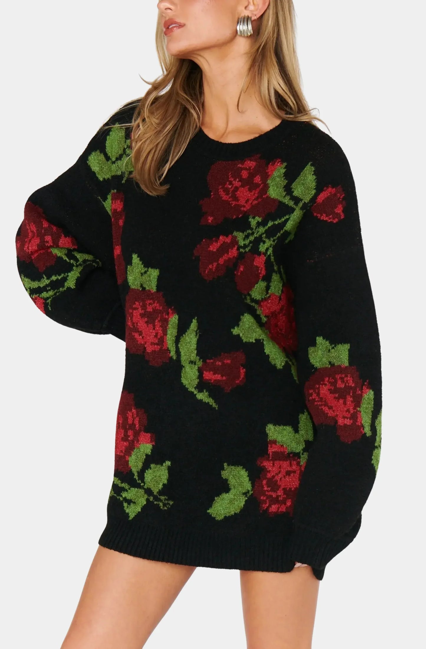 Summit Sweater Send Me Roses Knit