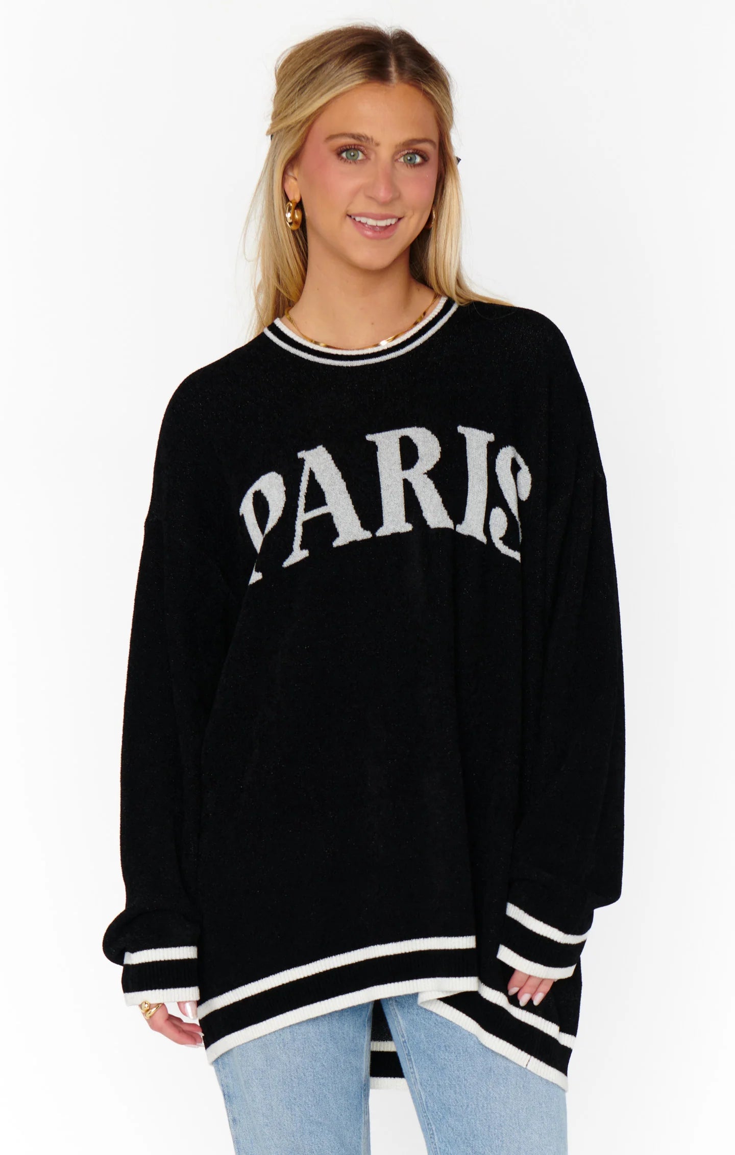 Adventure Sweater Paris Graphic Knit