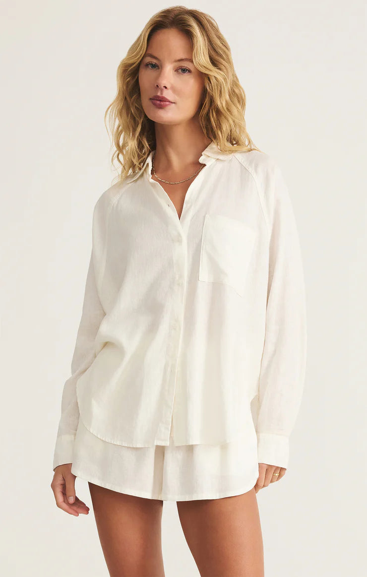 The Perfect Linen Top