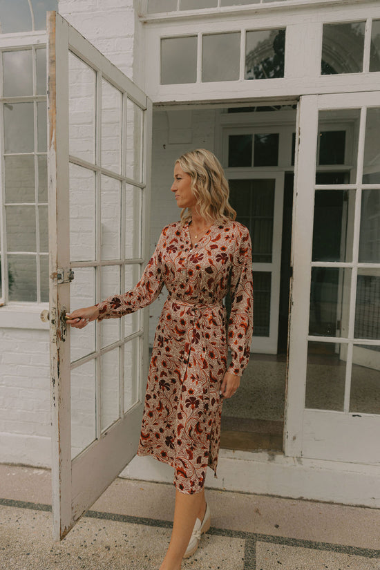 Load image into Gallery viewer, Autumn Midi Dress
