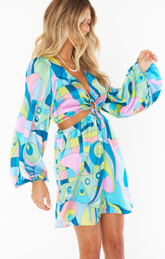 Load image into Gallery viewer, Show Me Your Mumu: Go Out Cut Out Mini Dress
