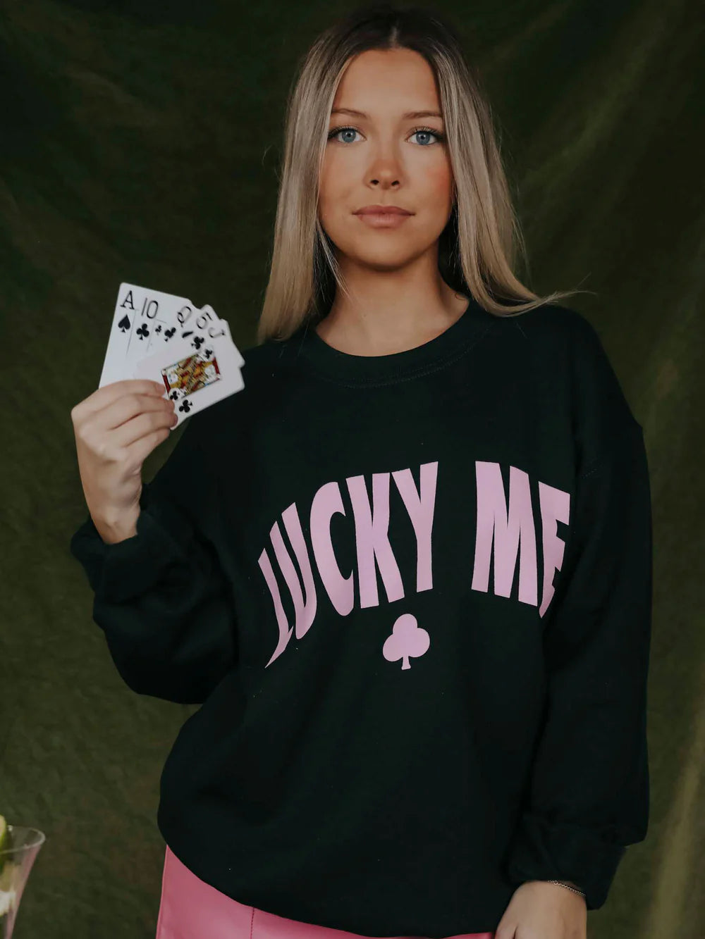 Load image into Gallery viewer, Lucky Me, Lucky You Crewneck
