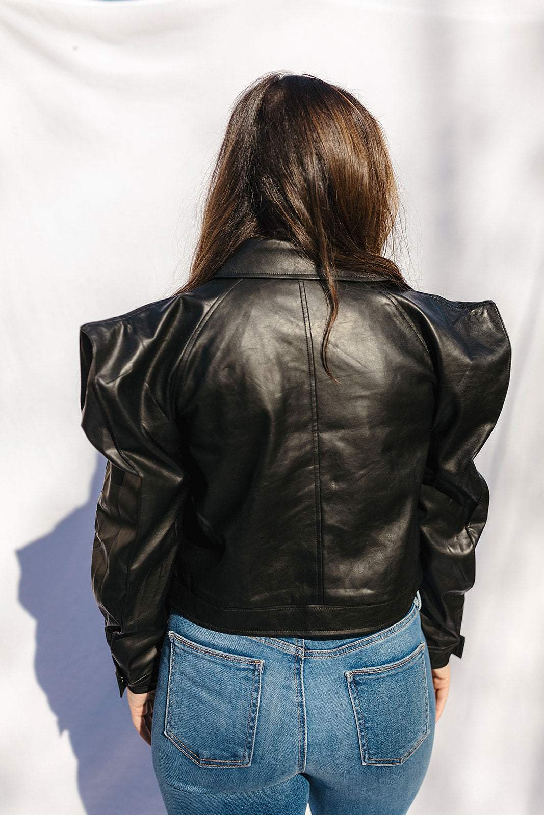 Load image into Gallery viewer, Vegan Leather Jacket

